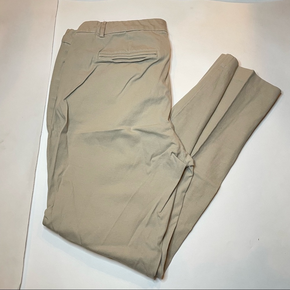 Khaki Liz Claiborne Work Pants